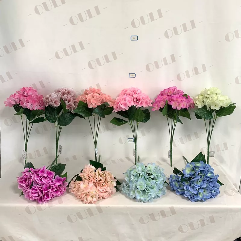 گلهای مصنوعی Hydrangea Touch Touch واقعی